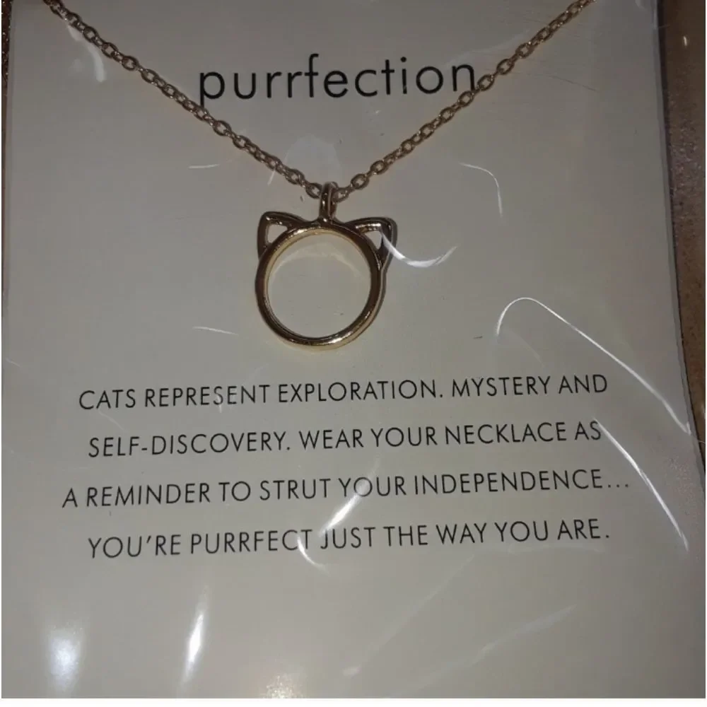 Purrfection Cat Necklace - Picture 3 of 3